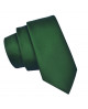 krawat zielony męski slim