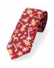 Krawat męski świąteczny